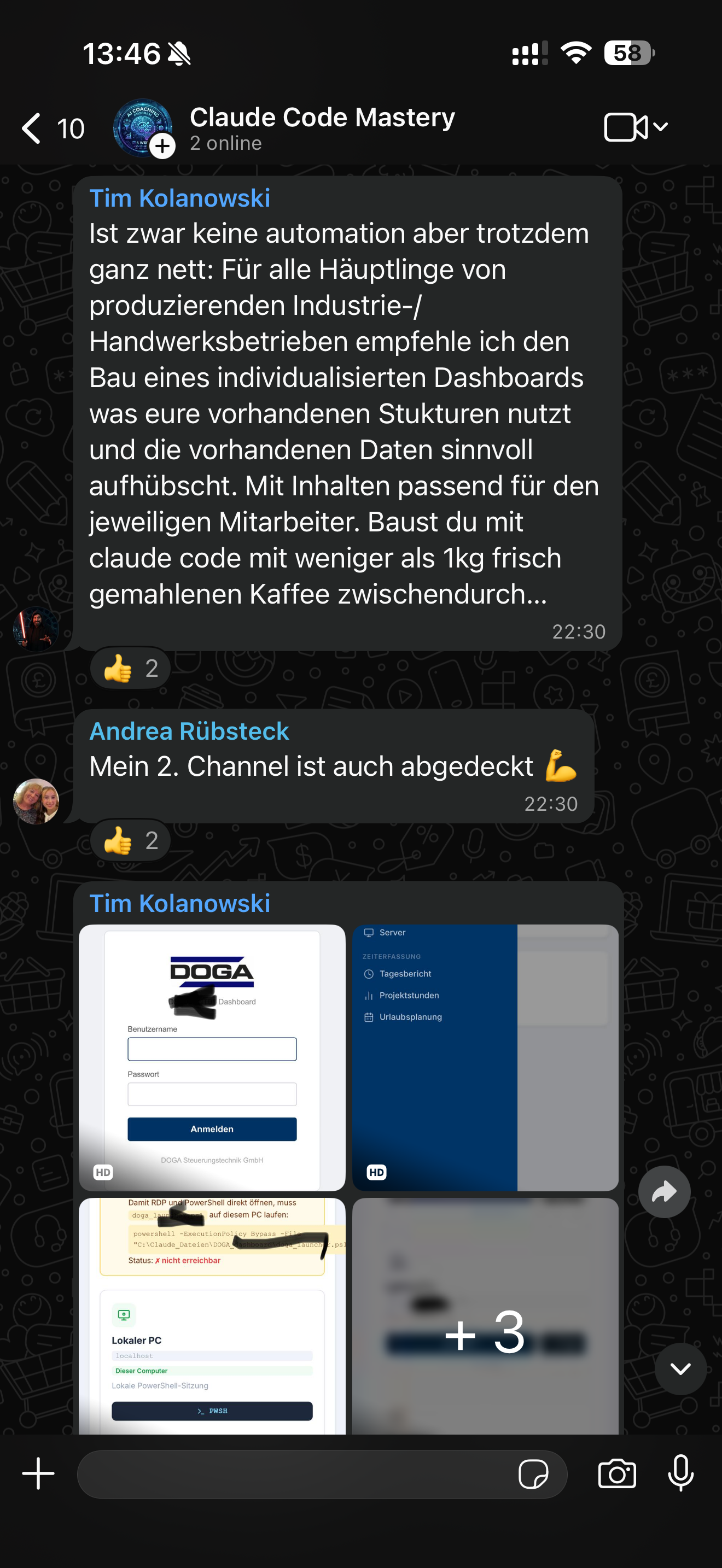 Tim Kolanowski über sein DOGA-Dashboard